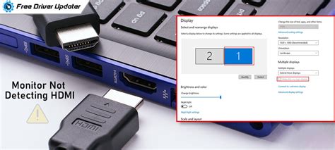 pc monitor not detecting hdmi